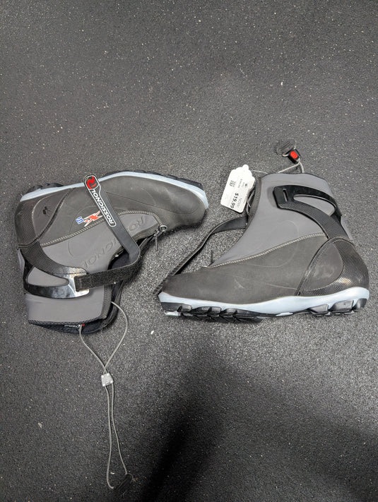 Rossignol X-s 1000 Black Adult Size Specific 10.5 Used Cross Country Boots