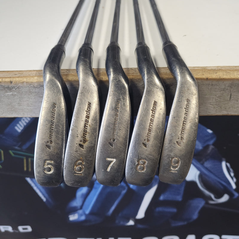 Load image into Gallery viewer, Used Pinemeadow BK Command 5-9 iron set
