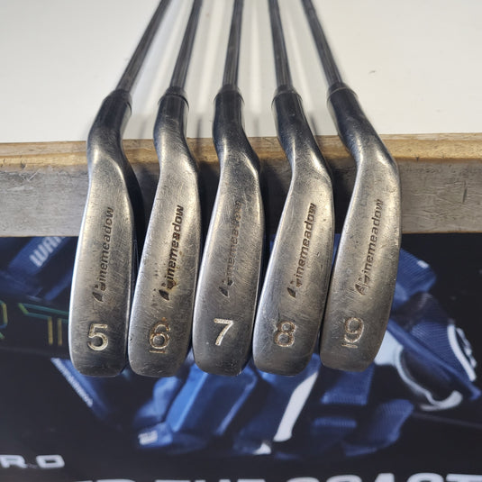 Used Pinemeadow BK Command 5-9 iron set