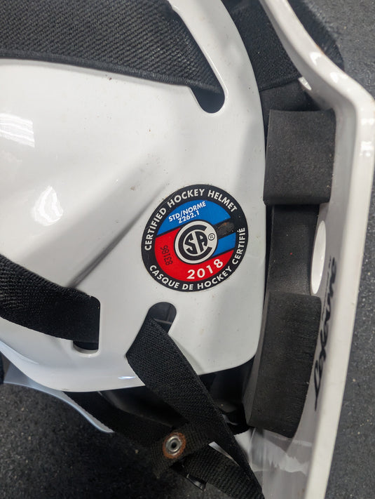 Used CCM GFL 1.5 Senior Hockey Goalie Mask