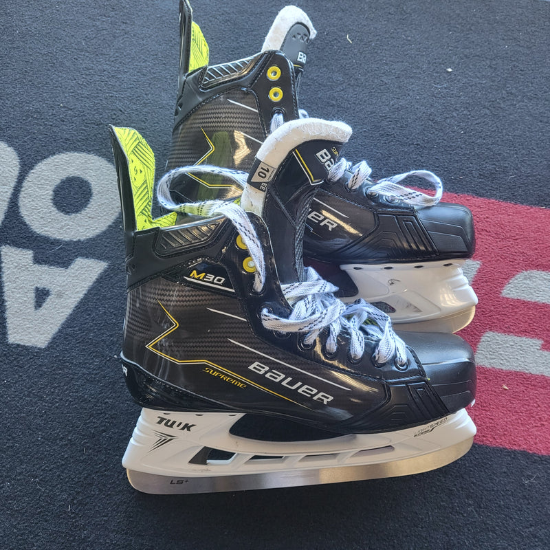 Load image into Gallery viewer, Slightly Used Bauer Supreme M30 Size (10/EE) Hockey Skates

