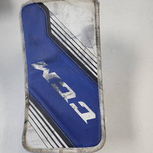 Used CCM YtFlex2 Goalie Blocker Youth Regular