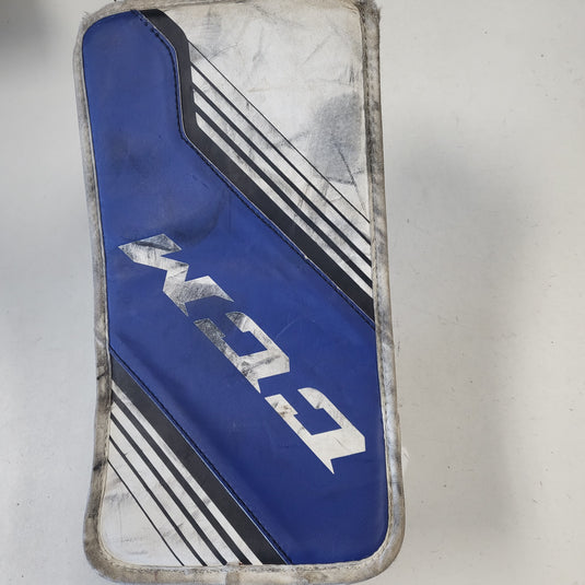 Used CCM YtFlex2 Goalie Blocker Youth Regular