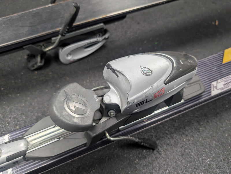 Load image into Gallery viewer, Used Head C120 170cm Skis w/ Bindings
