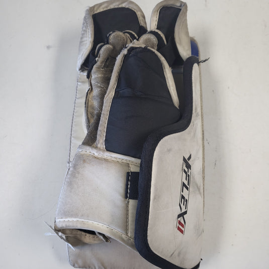 Used CCM YtFlex2 Goalie Blocker Youth Regular