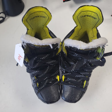 Used Bauer Supreme 3S Size 5 Fit 2 Intermediate Hockey Skates