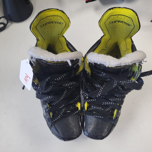 Used Bauer Supreme 3S Size 5 Fit 2 Intermediate Hockey Skates