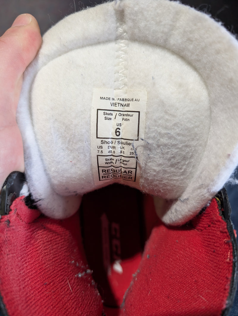 Load image into Gallery viewer, Used CCM Jetspeed FT455 Intermediate Size 6R Hockey Skates
