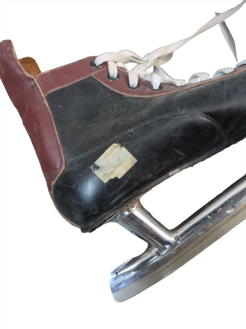 Load image into Gallery viewer, Used VINTAGE CCM Leather Boot Hockey Skates
