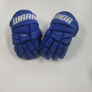 Used Warrior Alpha LX30 Hockey Gloves 10" Blue