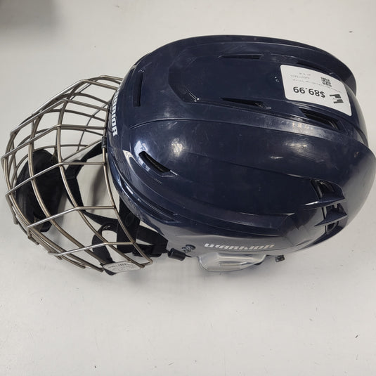 Used Warrior Alpha One Pro With Cage - Size Large