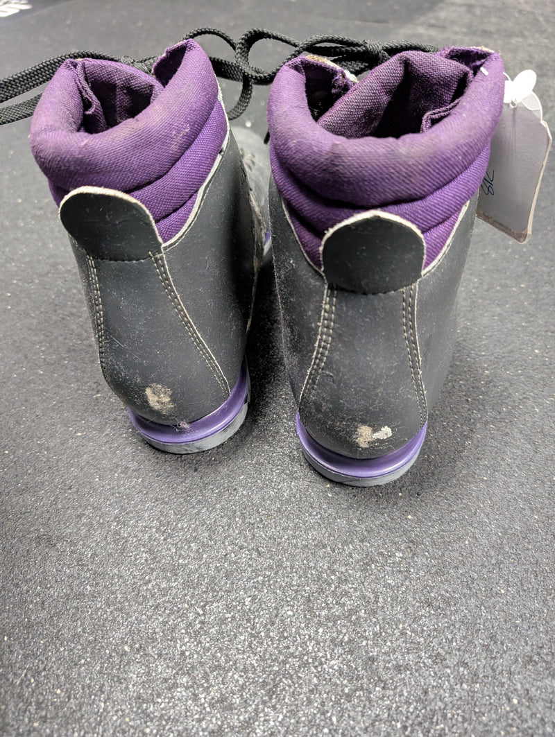 Load image into Gallery viewer, Used Alpina NNN BC 1000 Grey/Purple Cross Country Boots Size 44

