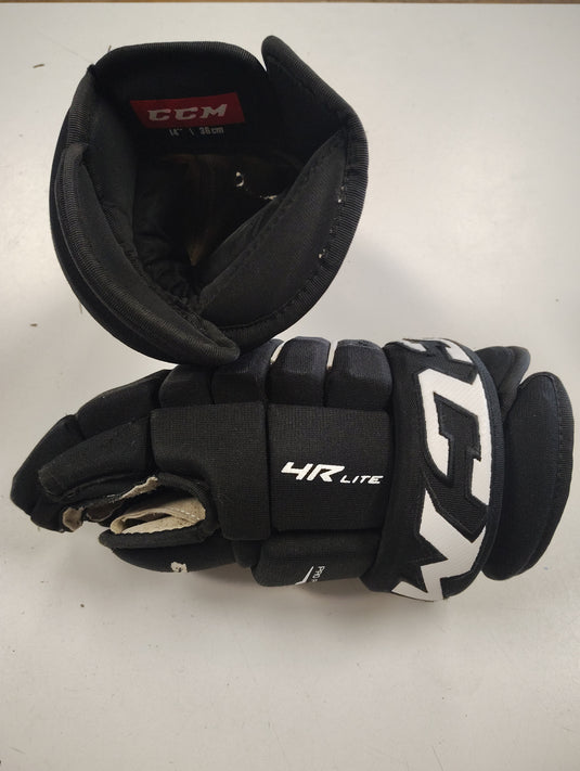Used CCM Tacks 4R Lite 14" Hockey Gloves