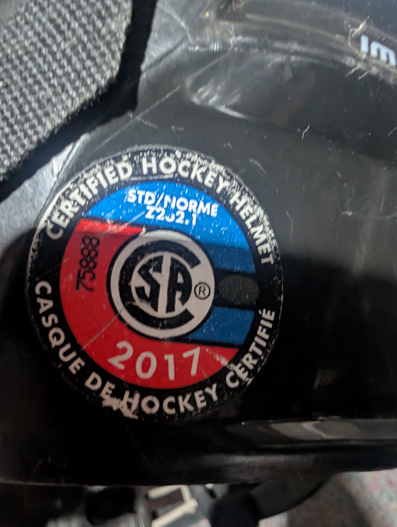 Load image into Gallery viewer, Used Bauer IMS 5.0 Hockey Helmet Combo
