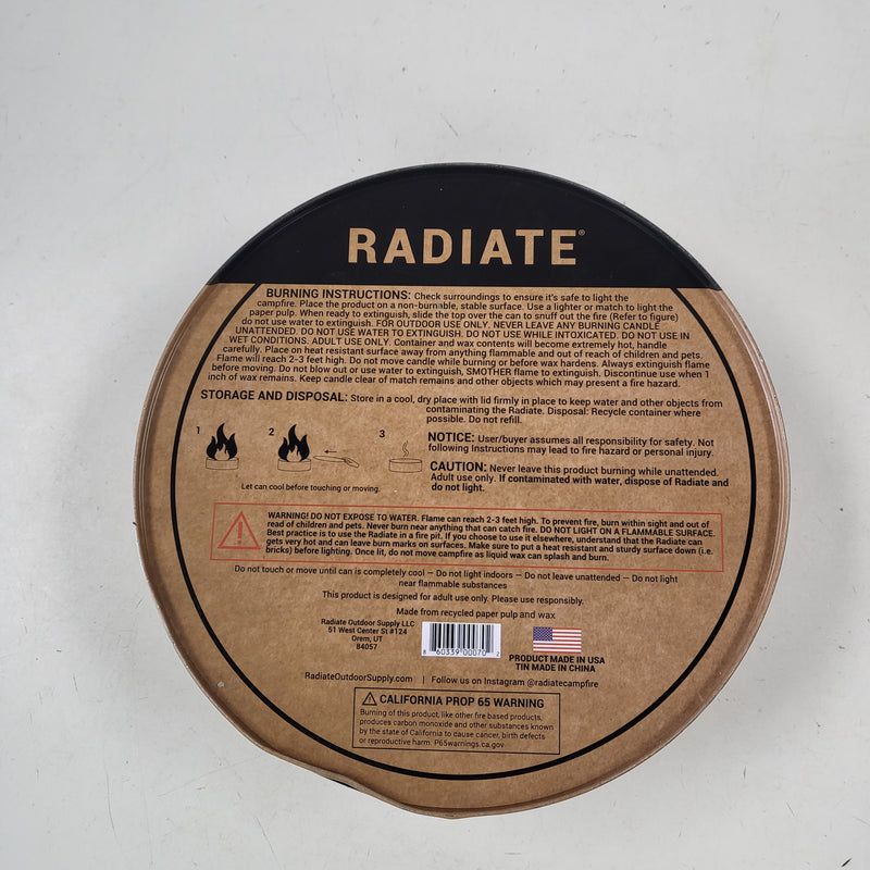 Load image into Gallery viewer, Used Radiate Portable Campfire 8&quot;
