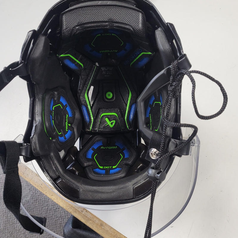 Load image into Gallery viewer, Slightly Used Bauer REAKT 155 M Hockey Helmet W Visor
