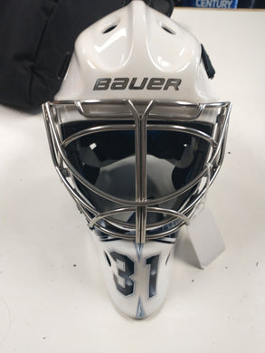 Used Bauer NME8 Fit 1 Hockey Goalie Mask