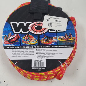 WOW Sports 60' 2k Tow Rope