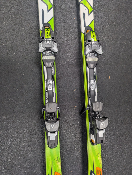 Used Fischer RX9 175cm Downhill Skis W/Bindings