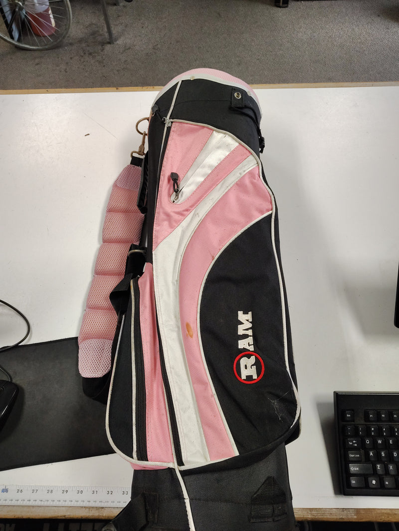 Load image into Gallery viewer, Used (RAM) Women's Pink Golf Bag

