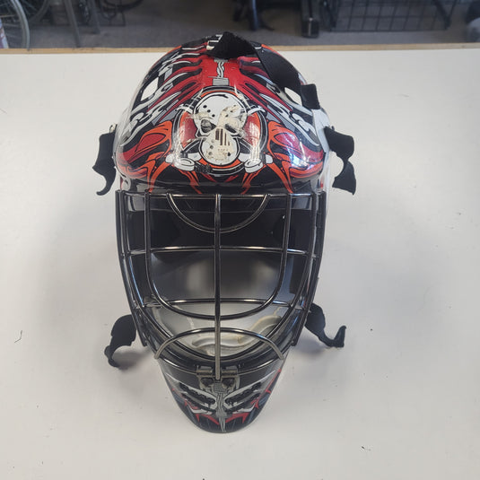 Used Franklin Street Extreme Goalie Mask Helmet Skull Protector
