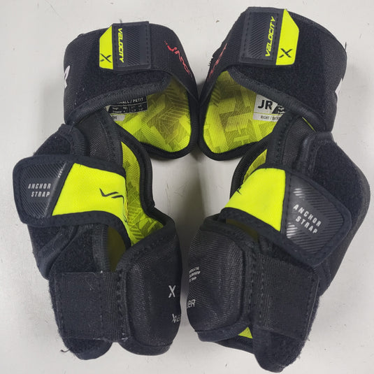 Used Bauer Vapor Velocity X Hockey Elbow Pads - Size: Jr Small
