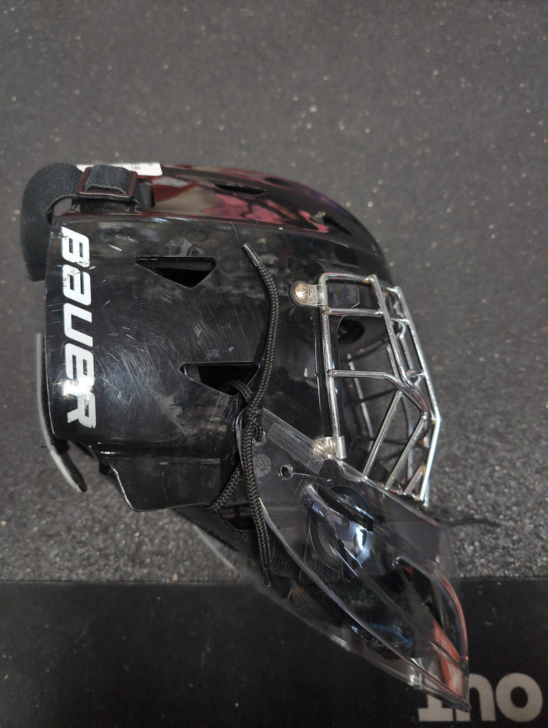 Load image into Gallery viewer, Used Bauer Profile 1200 Senior Hockey Goalie Helmet
