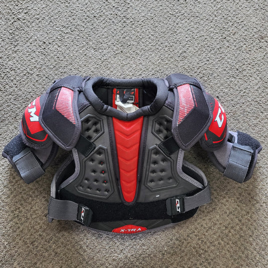 Used CCM QLT X-TRA Shoulder Pads Junior Small