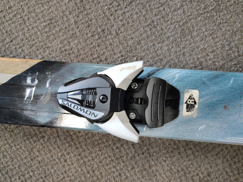 Load image into Gallery viewer, Used Line Prophet 90 (2012) Model Skis Wth Salomon Bindings Z12
