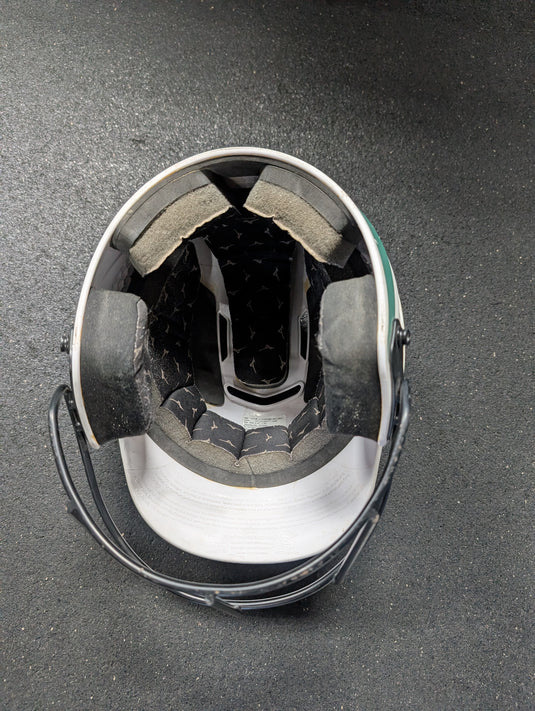 Used Mizuno F6 Batting Helmet W/ Cage