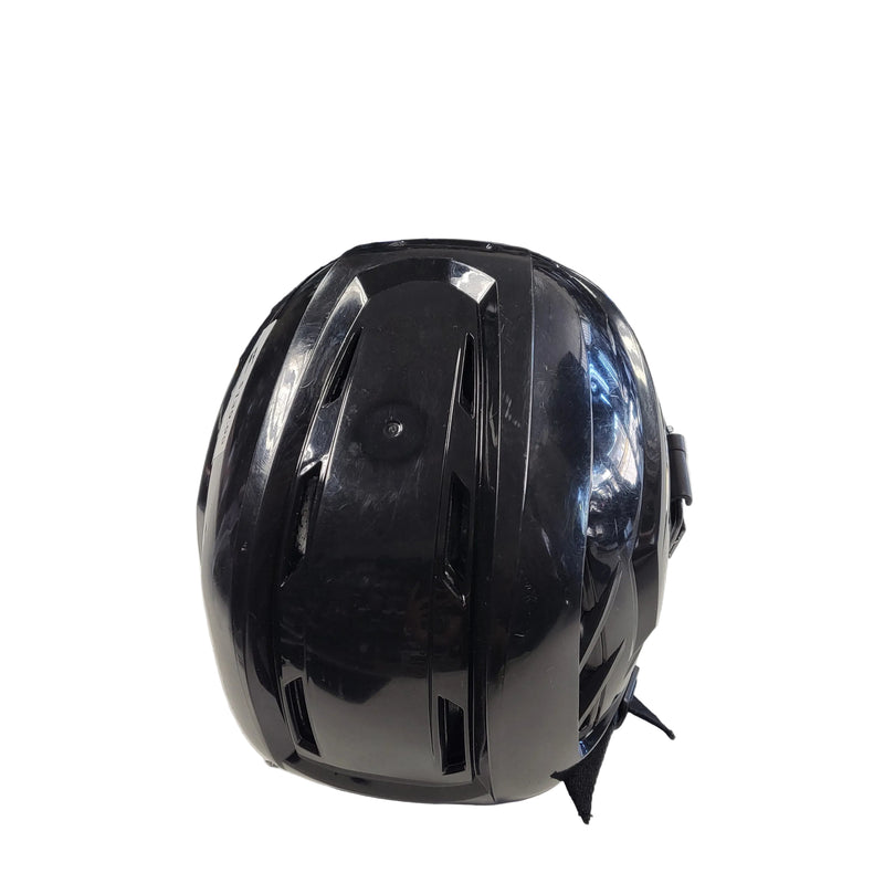 Load image into Gallery viewer, Used Warrior Alpha One Pro Black Lg Hockey Helmet Combo
