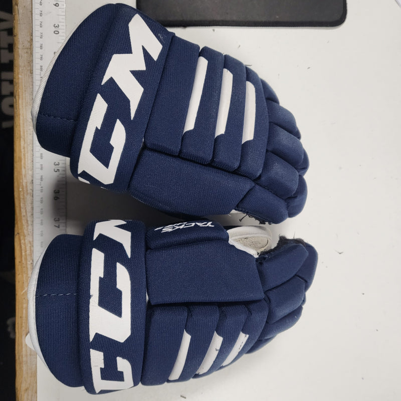 Load image into Gallery viewer, Used CCM Tacks 4R2 Hockey Gloves 12"

