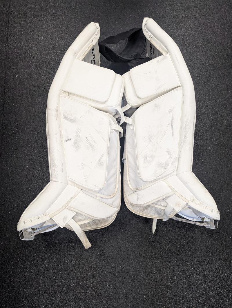 Load image into Gallery viewer, Used CCM Premier R1.9 34+1&quot; Senior Hockey Goalie Leg Pads
