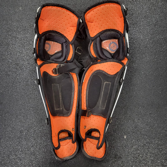 Used All-Star AFX Fastpitch Softball Catcher's Leg Guards