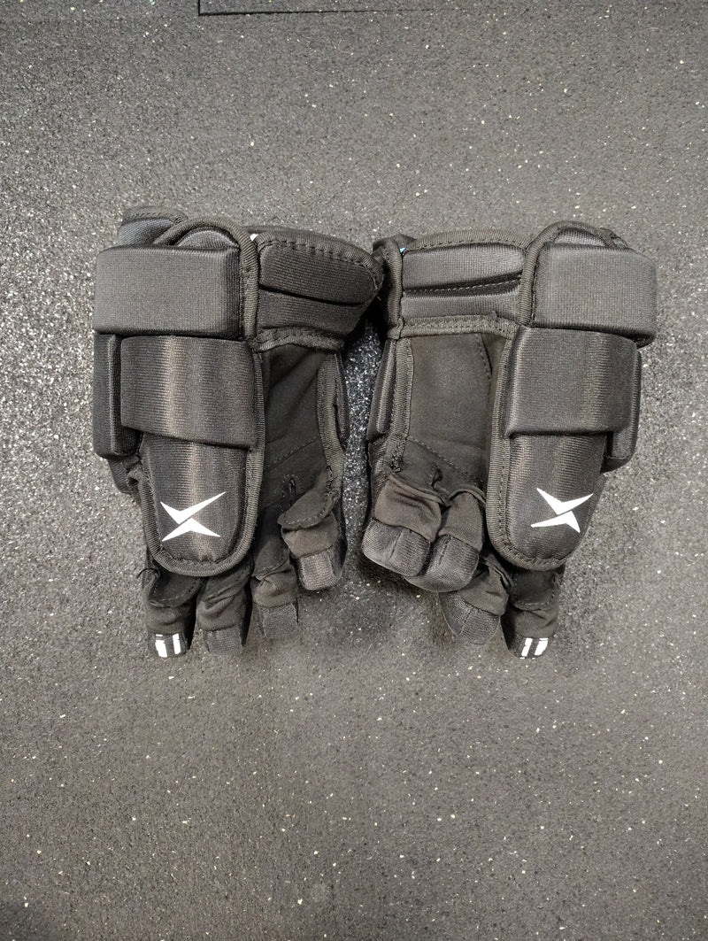 Load image into Gallery viewer, Used TronX Hockey Gloves 12" Inch
