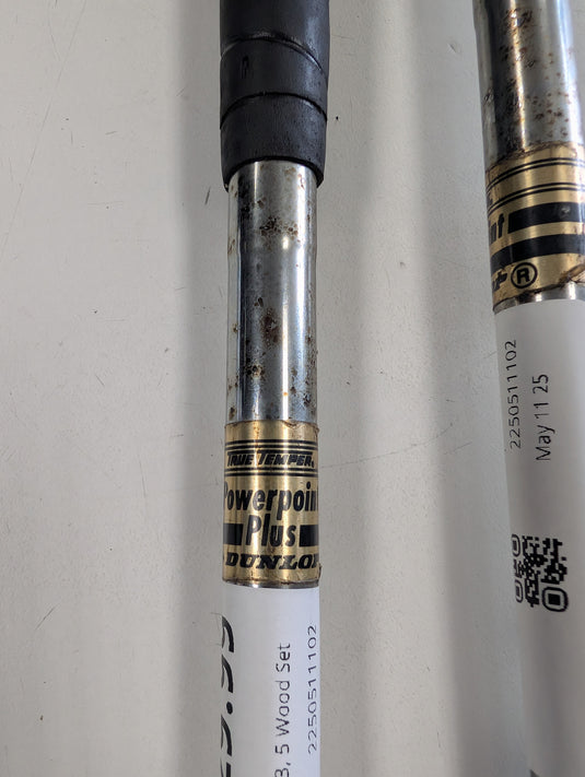 Used Dunlop TD Plus 1, 3, 5 Wood Set