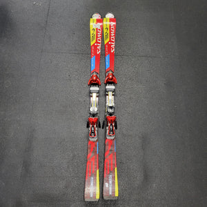 Lightly Used Salomon Equipe Skis With Saloman Bindings Size 155