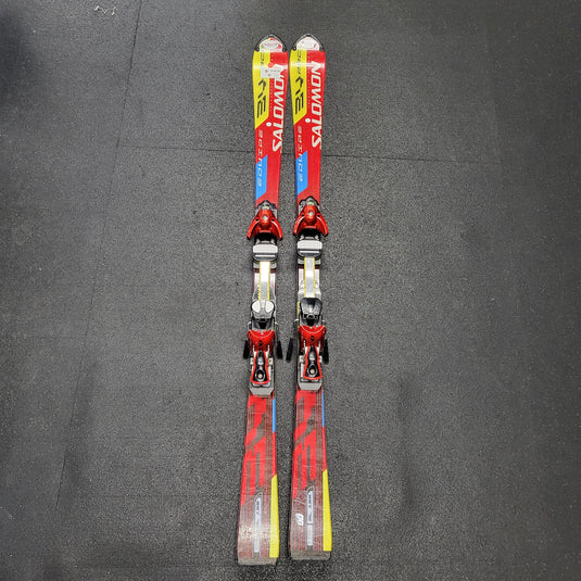 Lightly Used Salomon Equipe Skis With Saloman Bindings Size 155