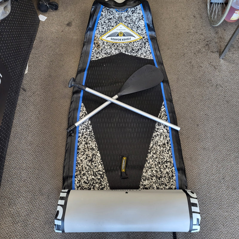 Load image into Gallery viewer, Used Fisher Boards Paddle Board W/Backpack

