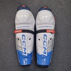 Used CCM Next Shin Pads - 12"