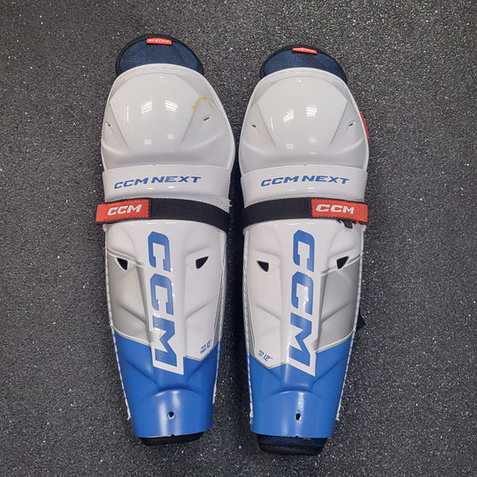 Used CCM Next Shin Pads - 12"