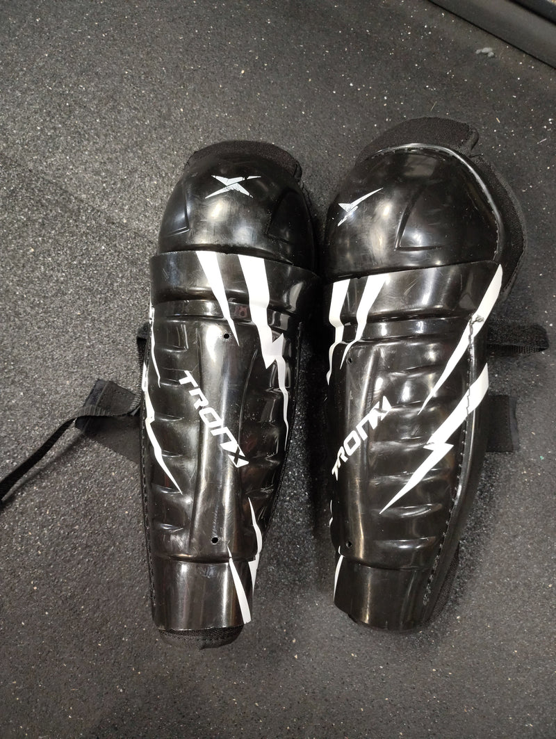 Load image into Gallery viewer, Used TronX 12" Inch Hockey Shin Guards
