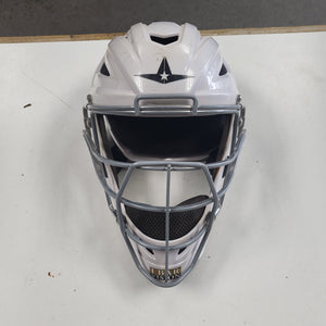 Used All-Star System 7 Catchers Helmet MVP2500/MVP2510 Series I-Bar Vision Cage