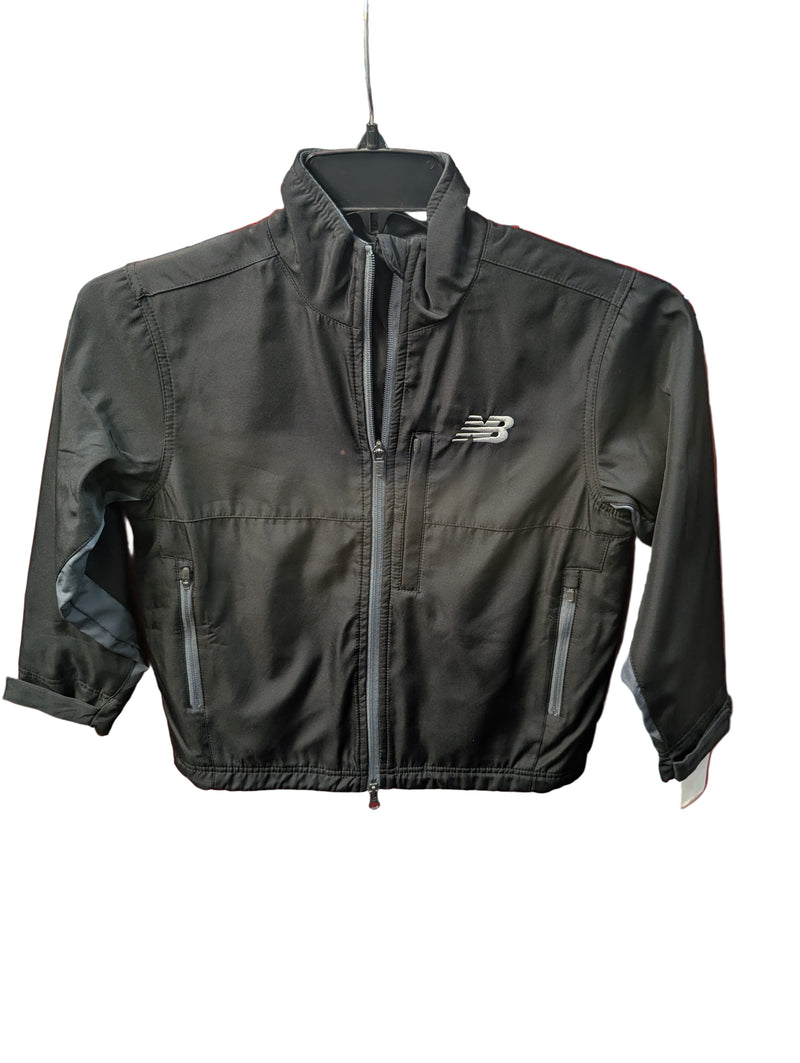 Load image into Gallery viewer, New Balance Team Warm Up Jacket / Black

