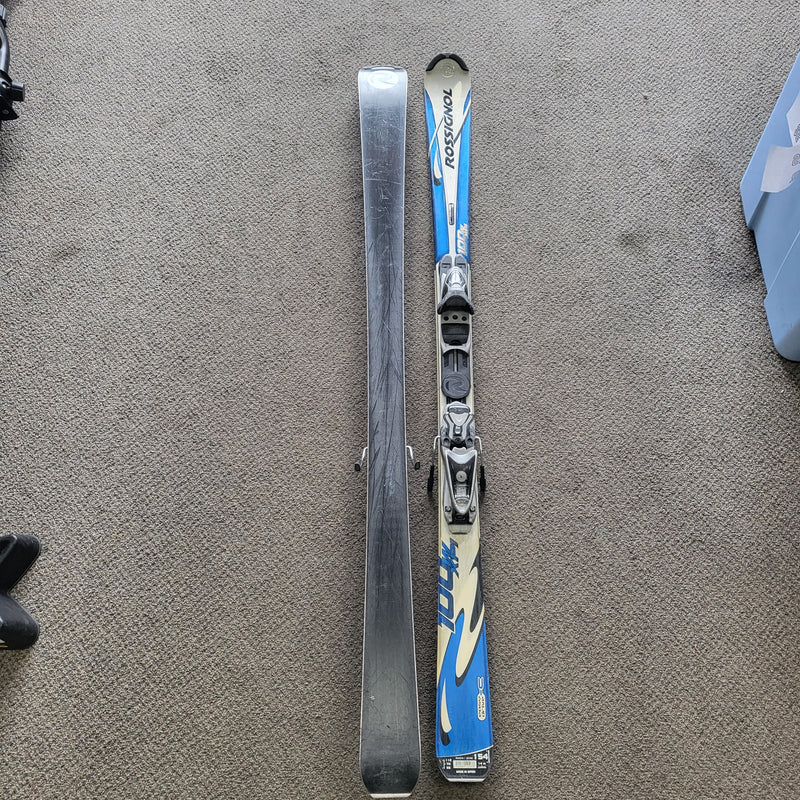 Load image into Gallery viewer, Used Rossignol Easy Drive 100 WXPI 154cm Downhill Skis
