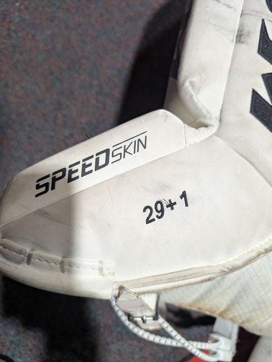 Used CCM E-Flex E3.9 29+1" Intermediate Goalie Leg Pads