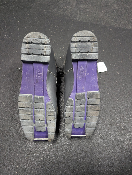 Used Alpina NNN BC 1000 Grey/Purple Cross Country Boots Size 44