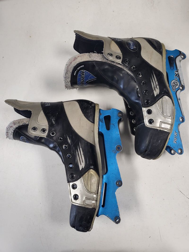Load image into Gallery viewer, Bauer Vapor XL Sr. size 9 inline hockey skates, no wheels

