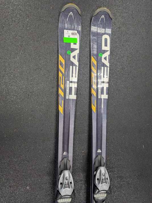 Used Head C120 170cm Skis w/ Bindings