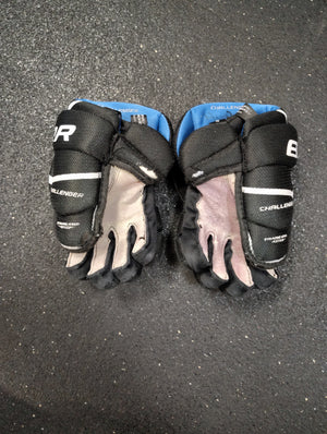 Used Bauer Challenger Hockey Gloves 9" Inch